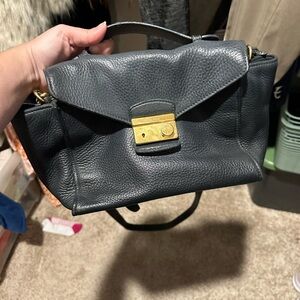 Prada Black Leather crossbody